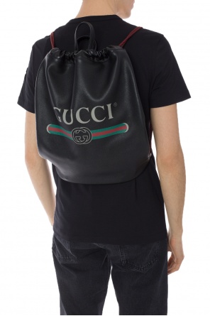 Printed leather backpack, zdjęcie 2 Printed leather backpack od Gucci